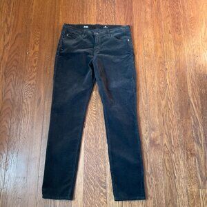 AG Adriano Goldschmied Prima Corduroy Mid-Rise Cigarette Leg Size 31R